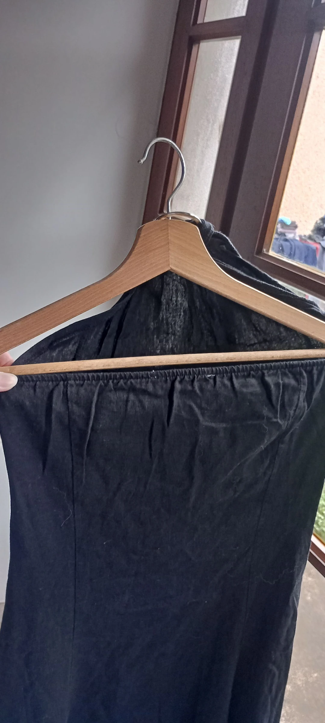 Lange zwarte jurk maat S camaïeu zeer goede staat – photo 8